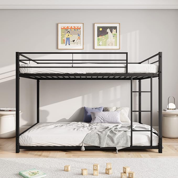 Full Over Full Metal Bunk Bed Frame